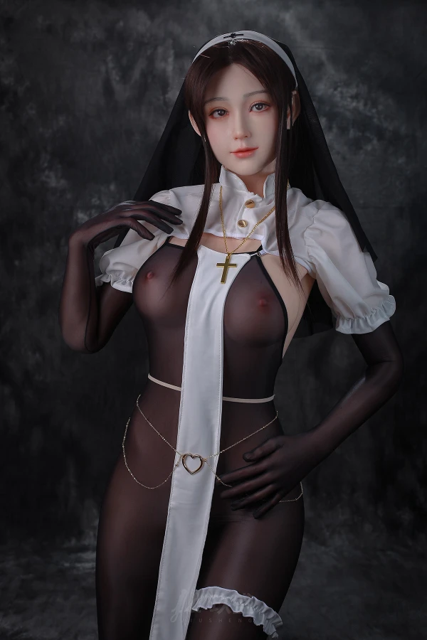160cm-e-cup-cosplay-sex-doll-nun-kiko.webp 160cm E-cup Cosplay Sex Doll Nun Kiko - Image 1