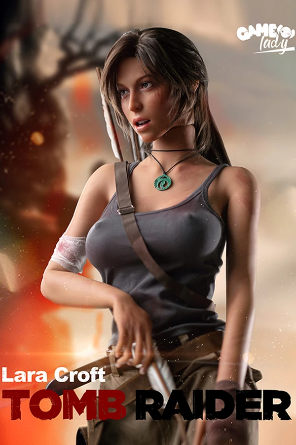166cm-e-cup-silicone-doll-lara-croft-movable-jaw-version-free-doll-same.webp 166cm E-cup Silicone Doll Lara Croft (Movable Jaw Version) (Free Doll Same Clothes) - Image 1