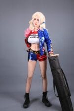 Cosplay Harley Quinn Sex Doll 140cm(4ft6′) - Image 3