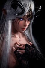 EU In Stock-150cm/4ft 11 Anime Alien in E-Cup Mysterious Night Elf Sex Doll SED068 - Samantha.C - Image 6