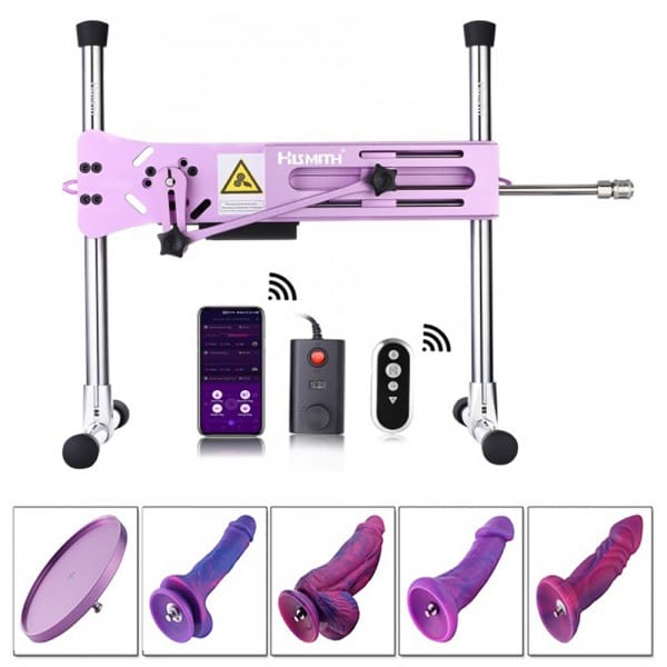 hismith-noble-purple-sex-machine-bundle-with-4-fantasy-dildos.jpg Hismith Noble Purple Sex Machine Bundle with 4 Fantasy Dildos - Image 1