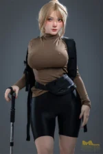 Perfect Blonde Cute Big Boobs Sex Doll Nannie 165cm