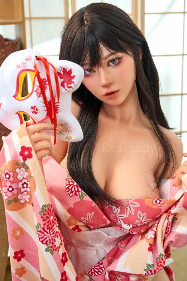 pure-japanese-female-doll-kagura-150cm-with-ros-head-t6.webp Pure Japanese Female Doll Kagura 150cm with ROS Head #T6 - Image 1